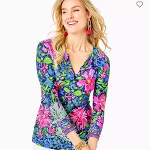 Lilly Pulitzer Chilly Lilly Karina Tunic, sz M, NWT